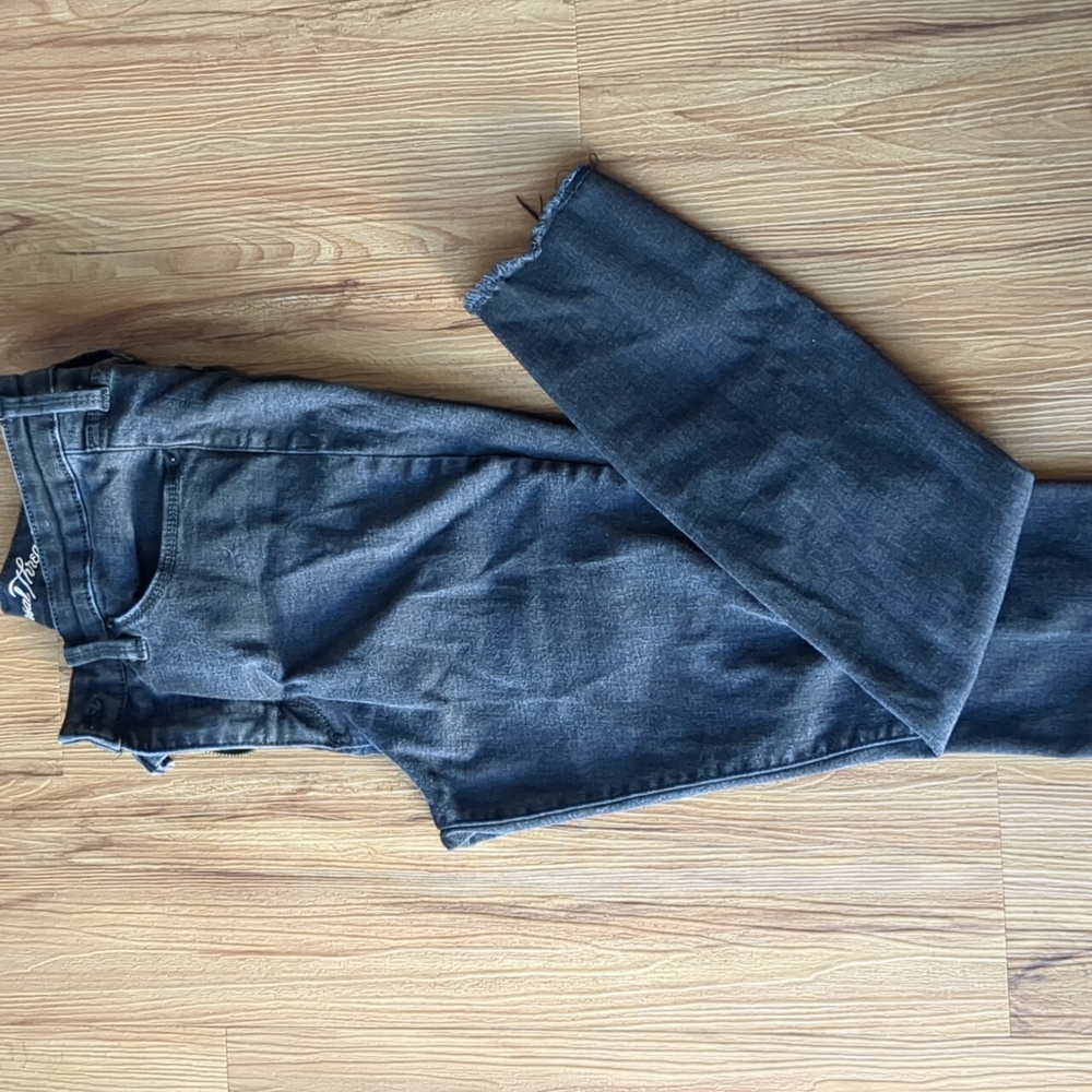 Black Washed Universal Thread Jeans